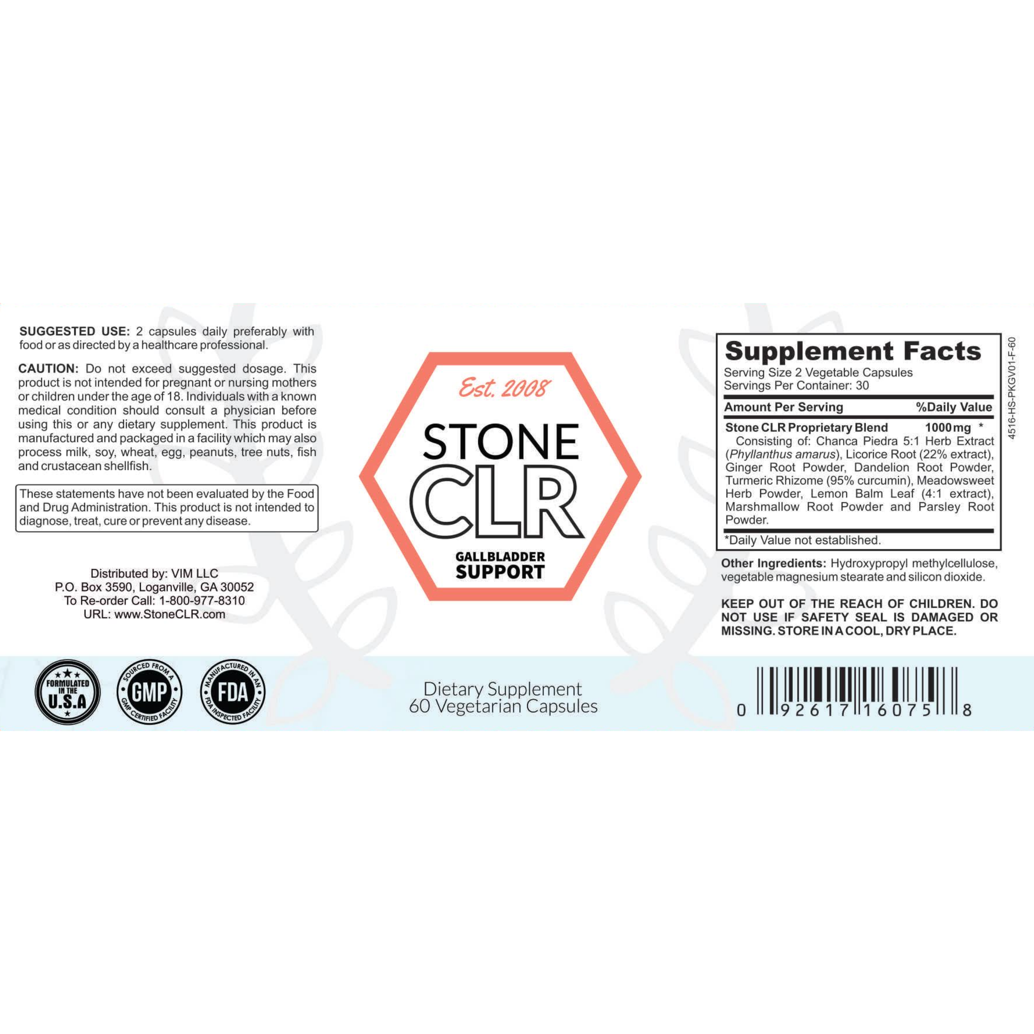 Buy 8 Get 4 Free Bottles of StoneCLR | StoneCLR